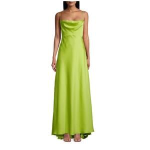 fame and partners green strapless dress Fame and Partners | Dresses | Fame Partners Formal Prombridesmaid Evening Dress Ball Double Strap Woman